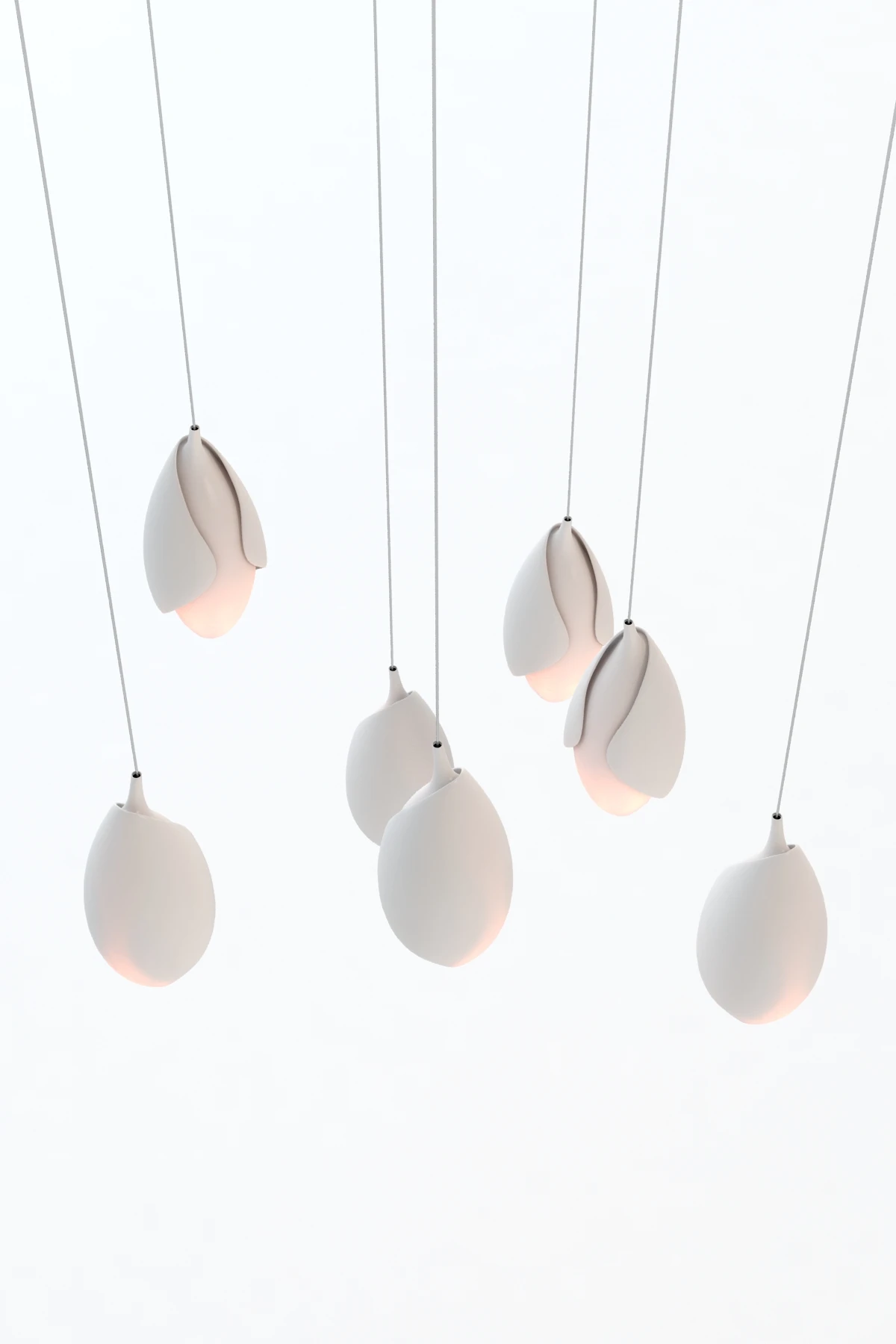 Chrysalis Pendant Light 3D Model_04